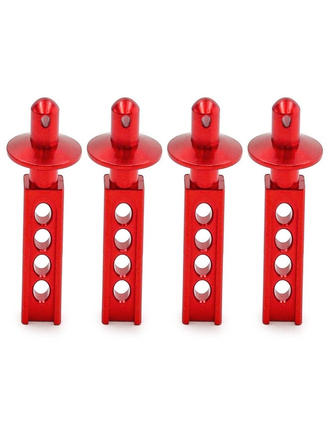 POLANTA 4Pcs Aluminum RC Body Post Mounts Compatible with Traxxas Mini E-Revo Mini Slash 1/16 RC Car - Image 1